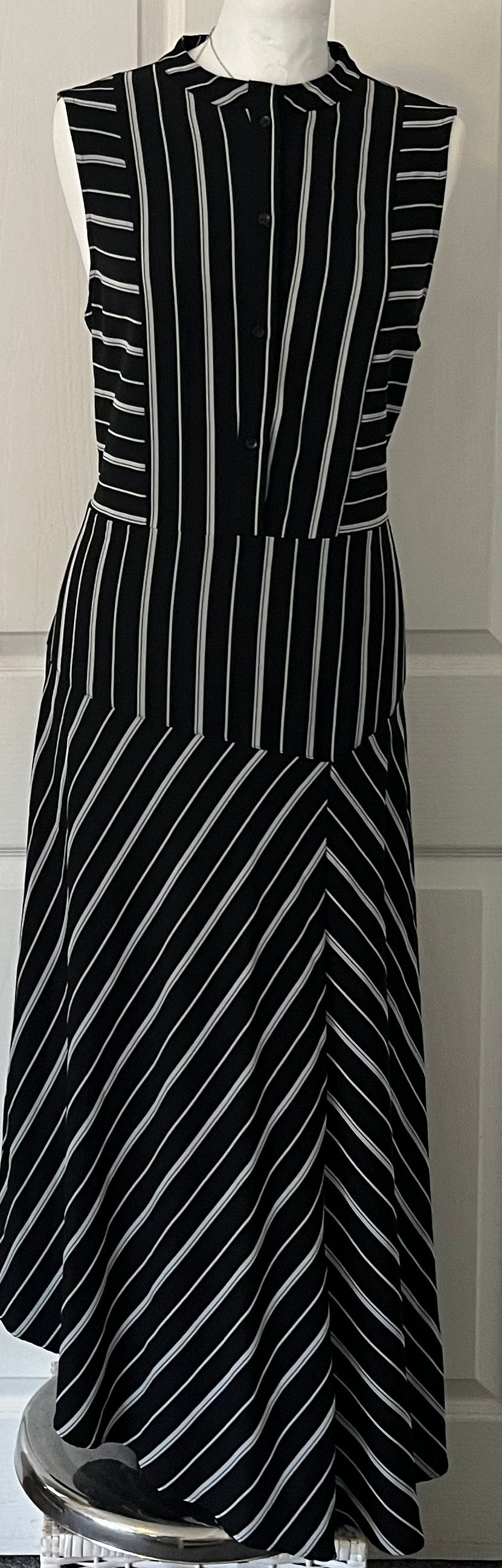 Warehouse Black and White Dress Size 14 – Once Loved