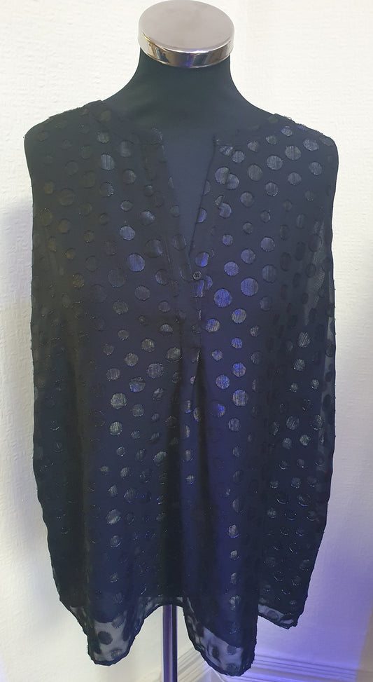 Adrienne Vittadini Vest Top Size L