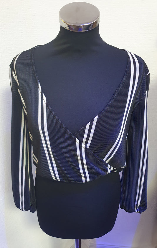 Miss Selfridge Long Sleeve Top Size 8