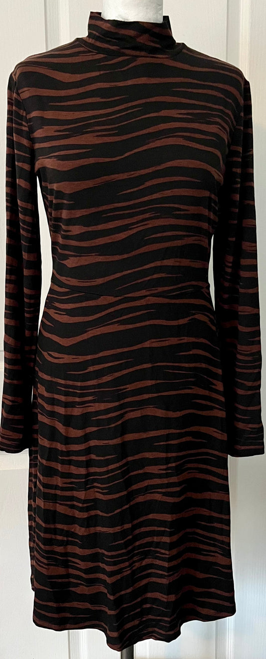 Warehouse Zebra Print Dress Size 10