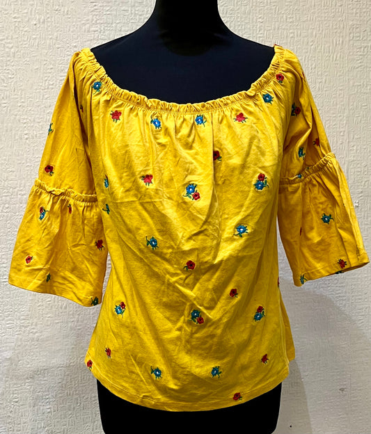 Papaya Yellow Top Size 14