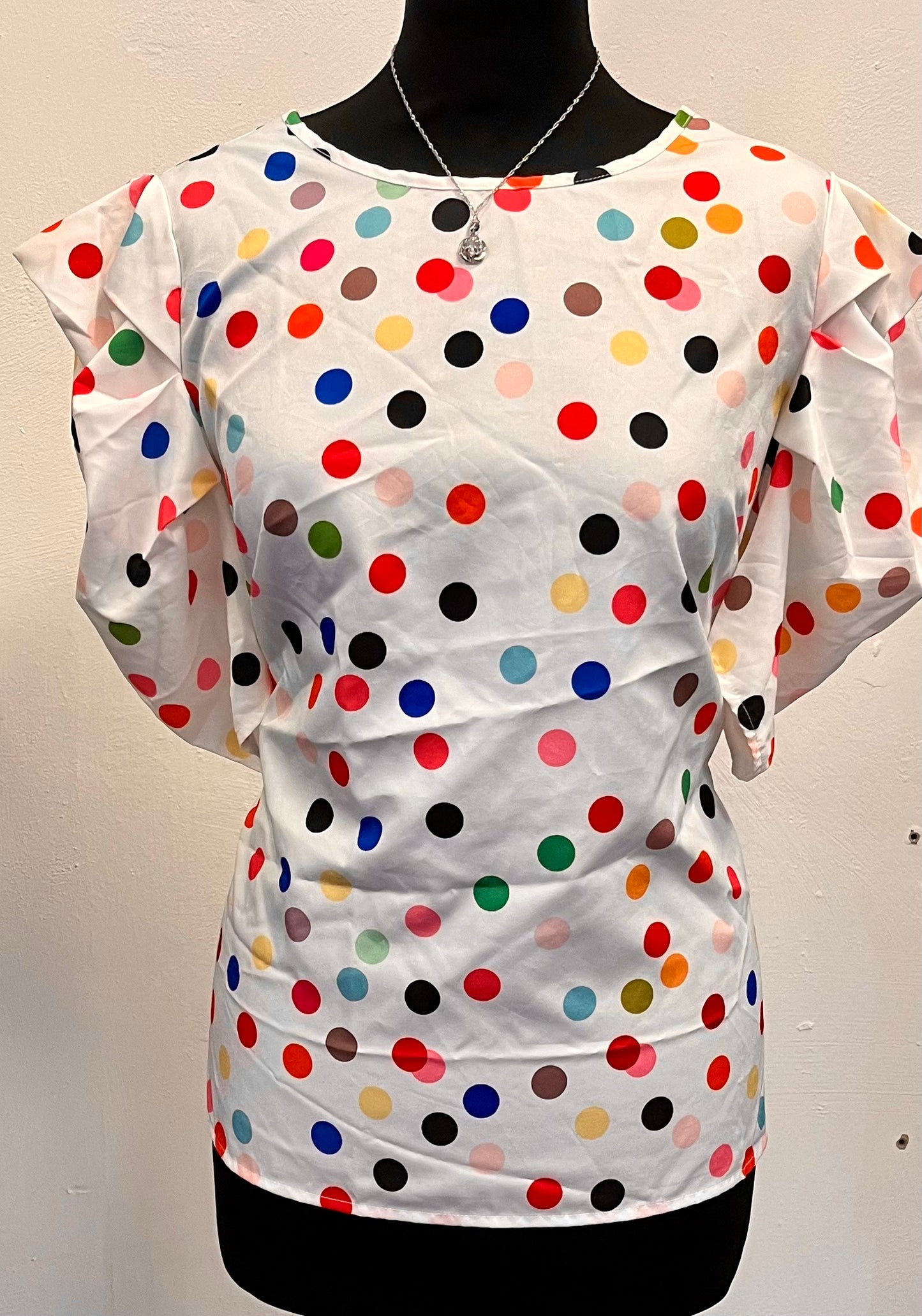 Shein Dotty Top Size XL