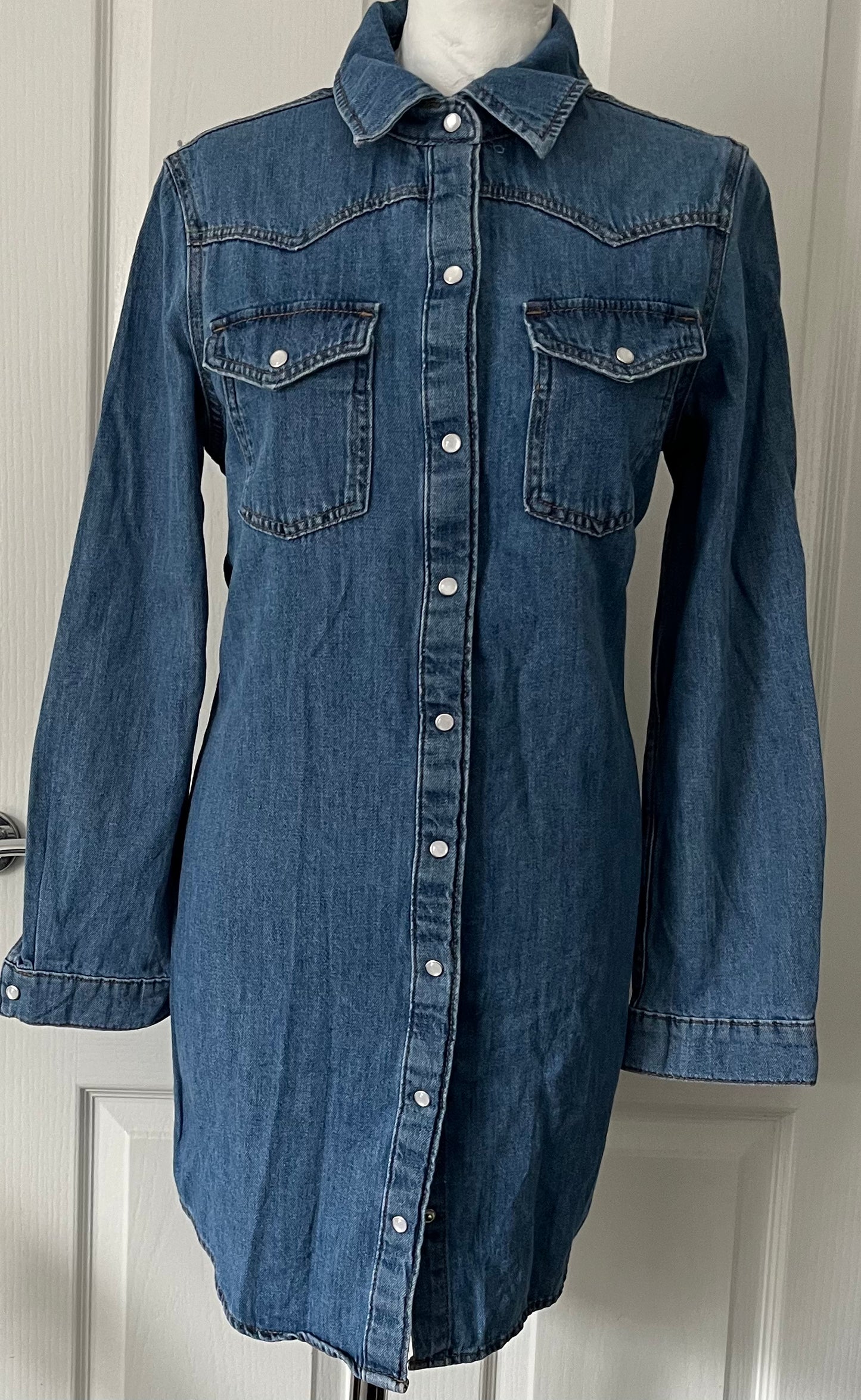 Primark Denim Dress Size 12