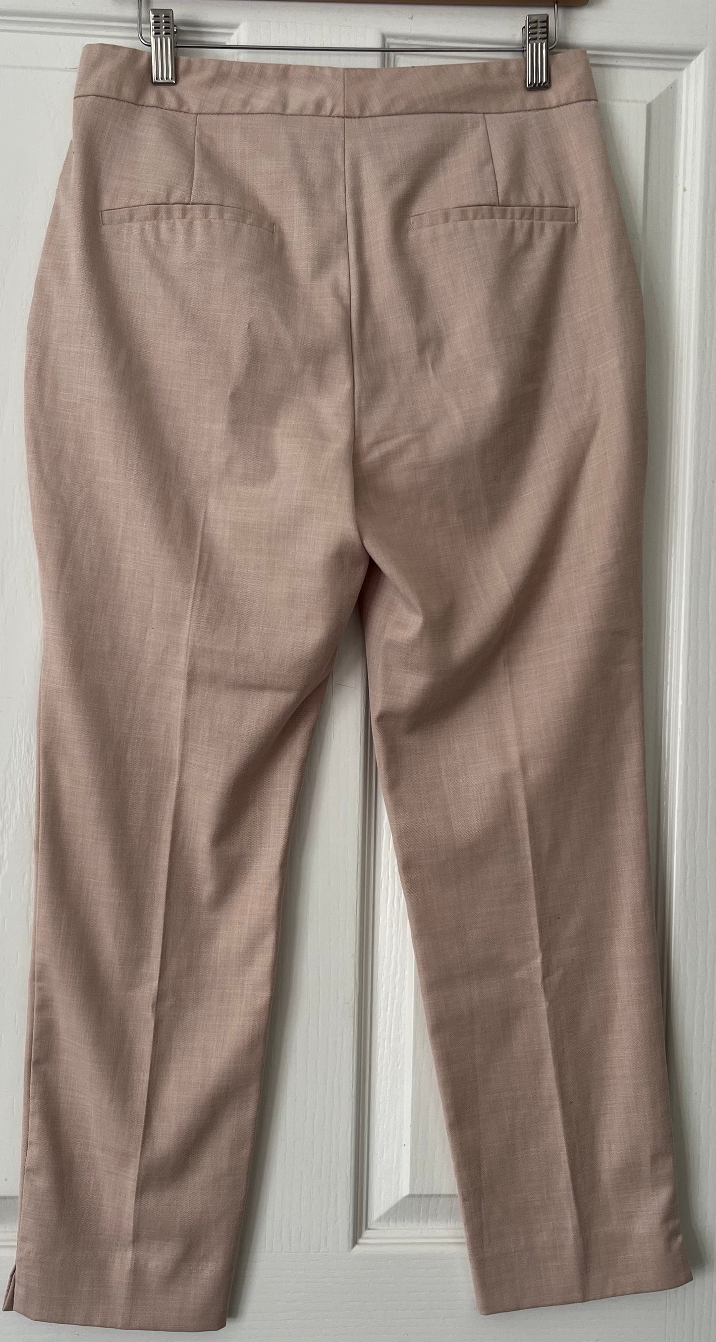 Zara Pale Pink Trousers Size 38 (10/12)