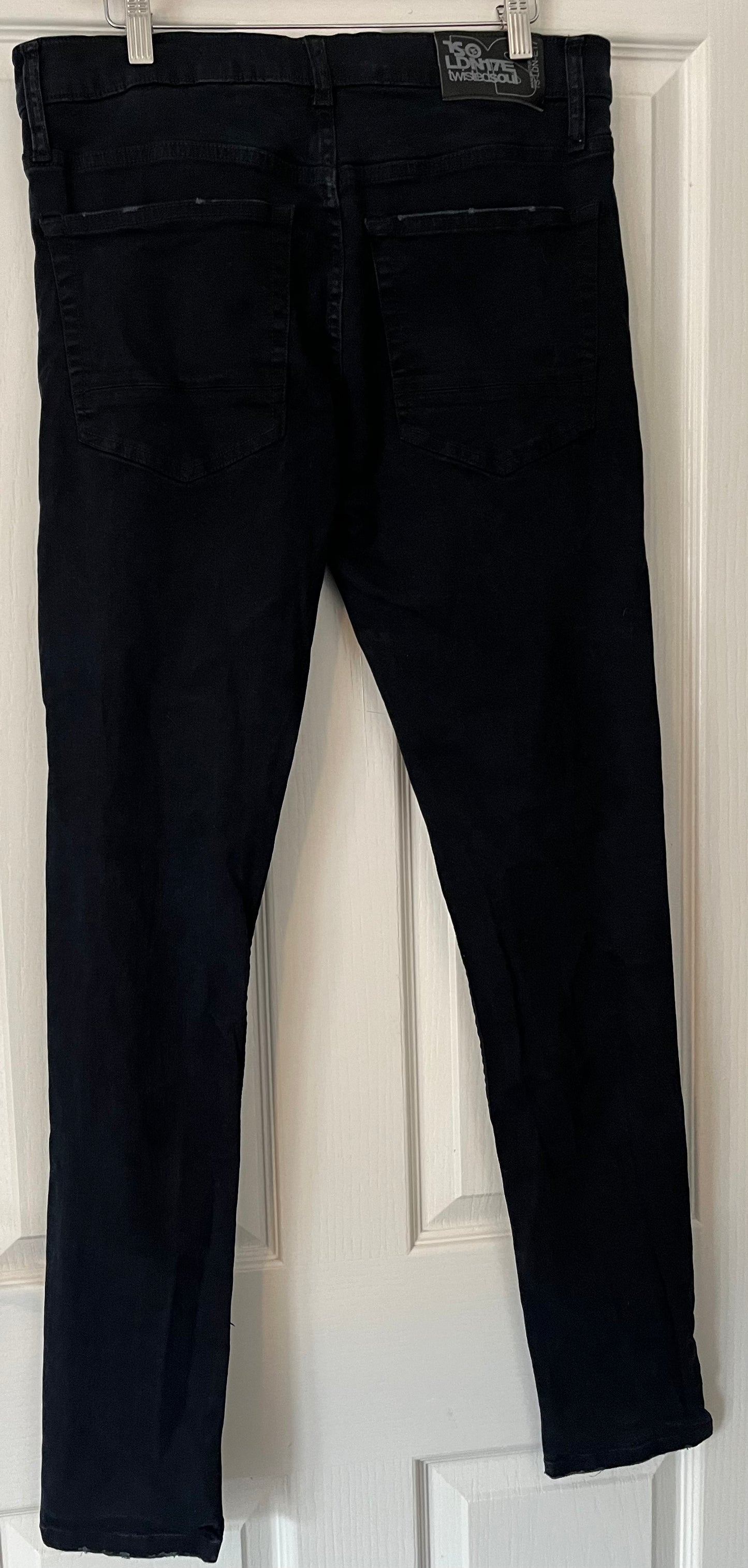 Twisted Soul Dark Blue Jeans Size 34L