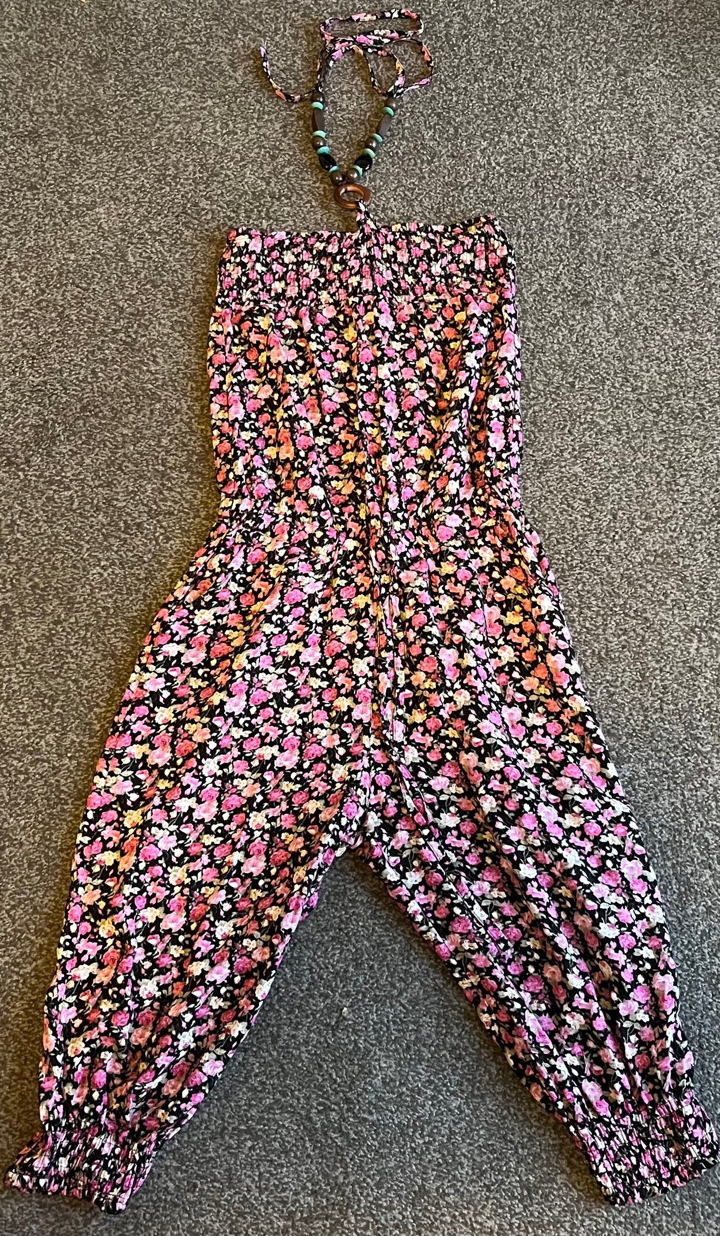 Parisian Cropped Jumpsuit Size S/M