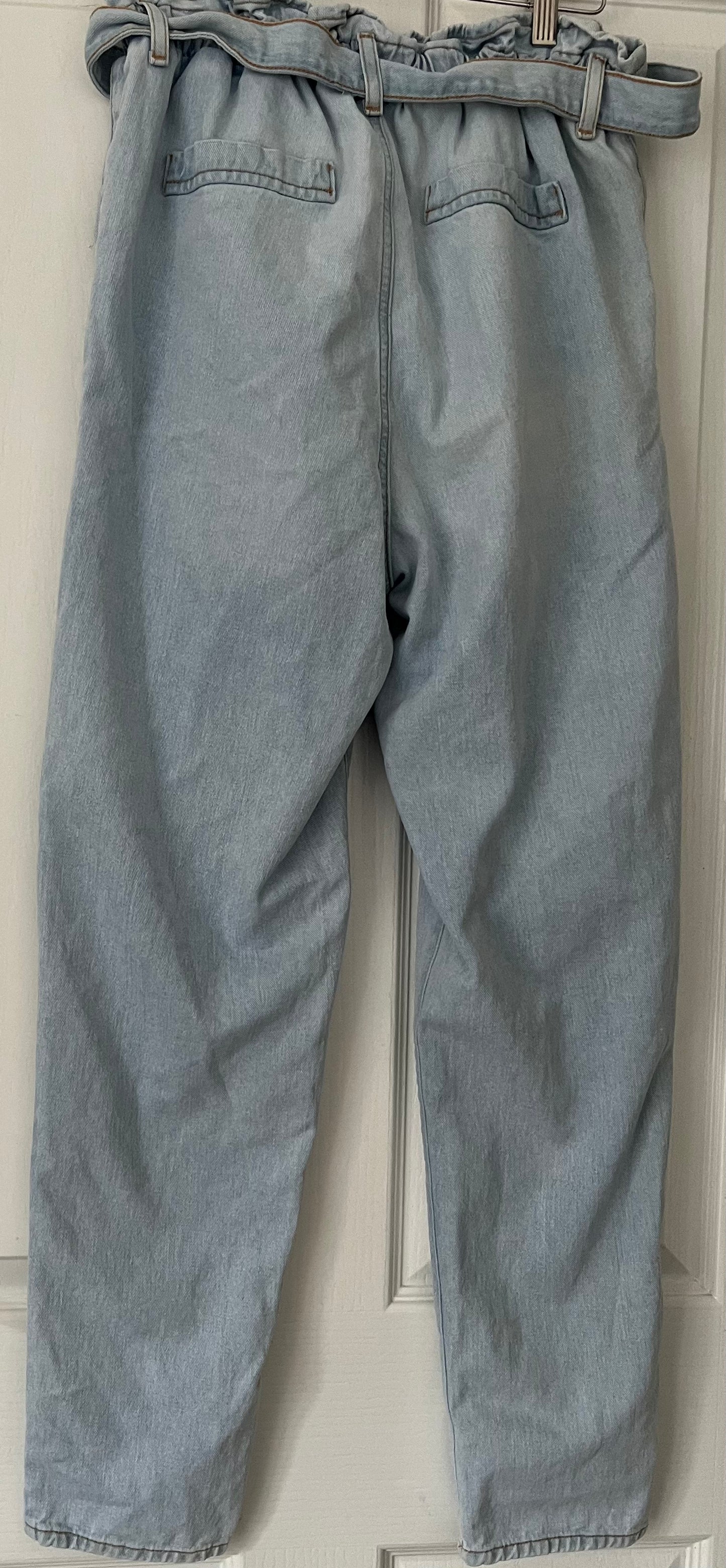 Primark Blue Belt Jeans Size 10