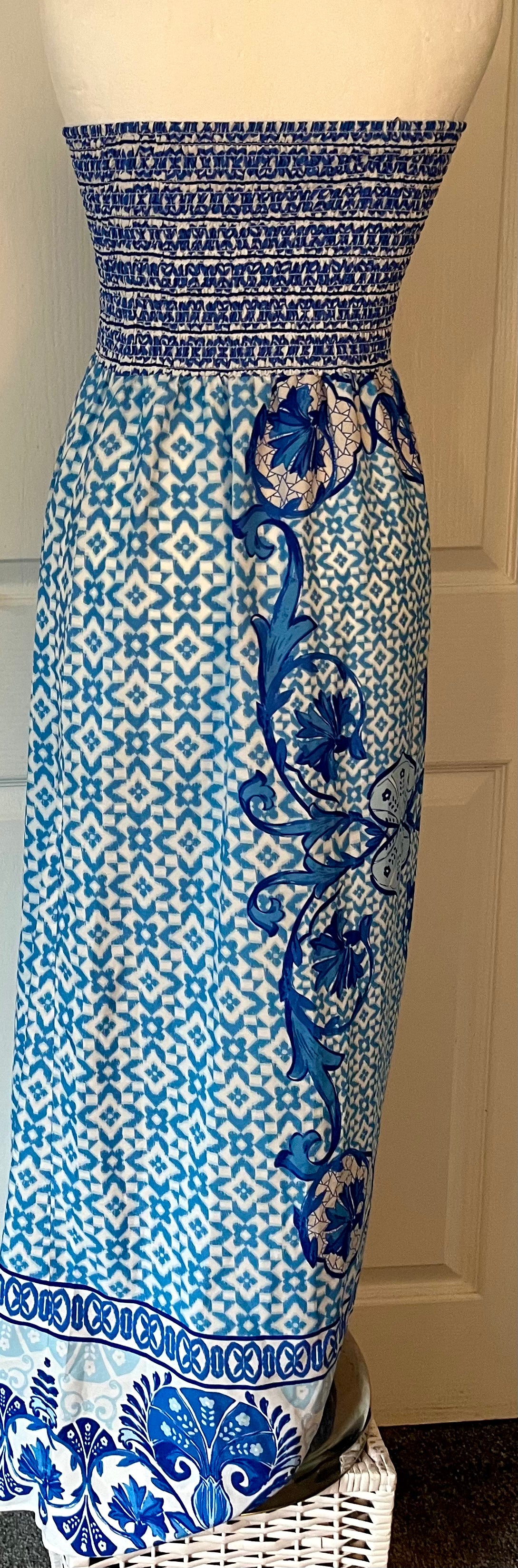 Peacocks Blue Dress Size 14