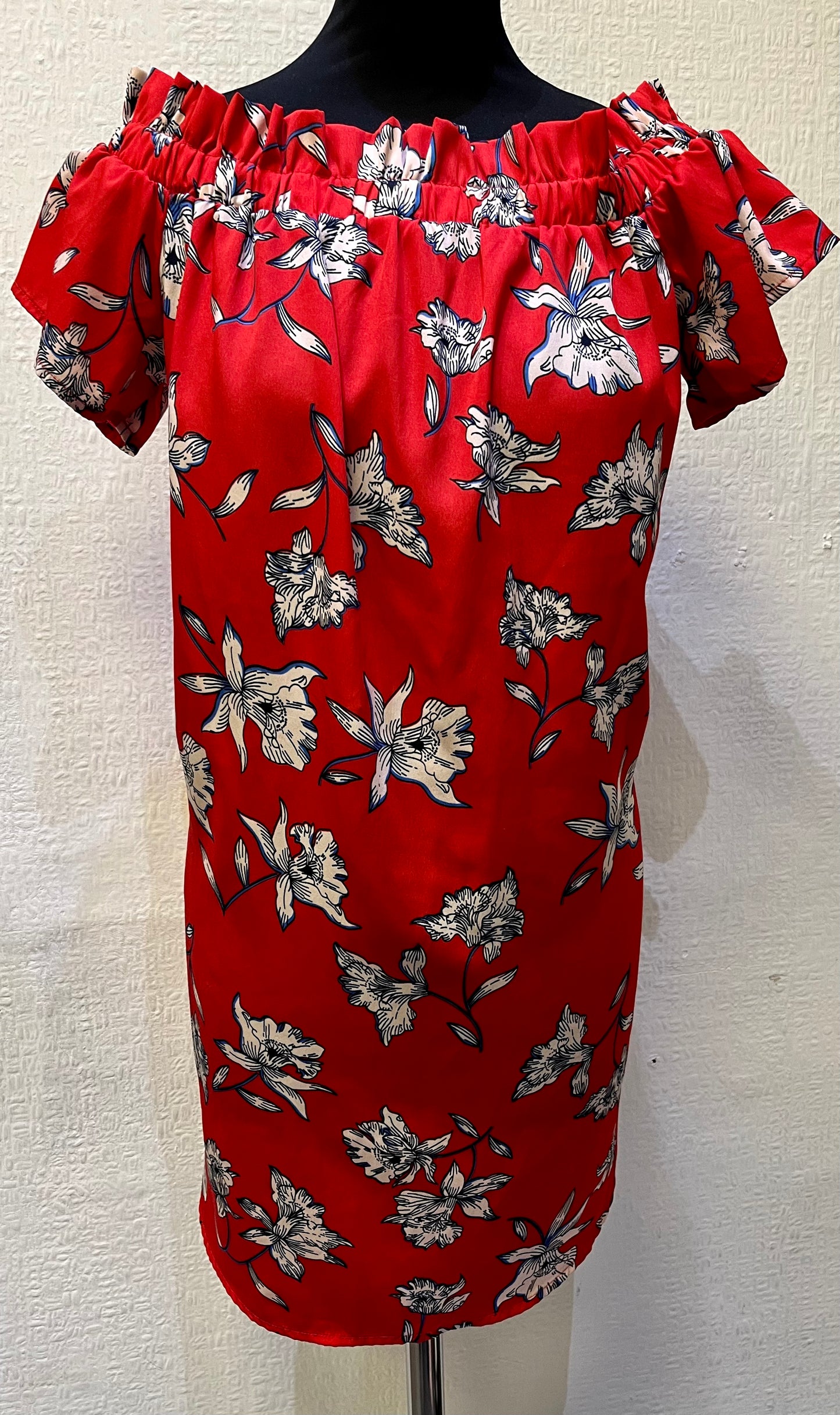 Primark Off shoulder Long Top Size 14