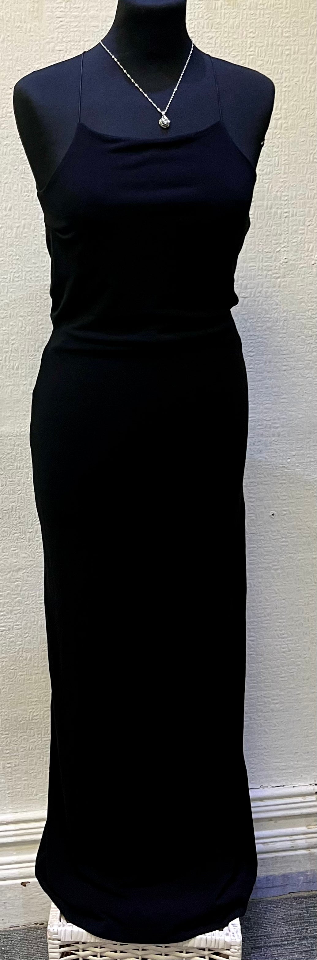 Made In Italy Black Dress Size S