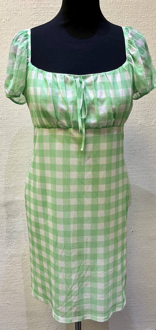 Primark Check Dress Size 10