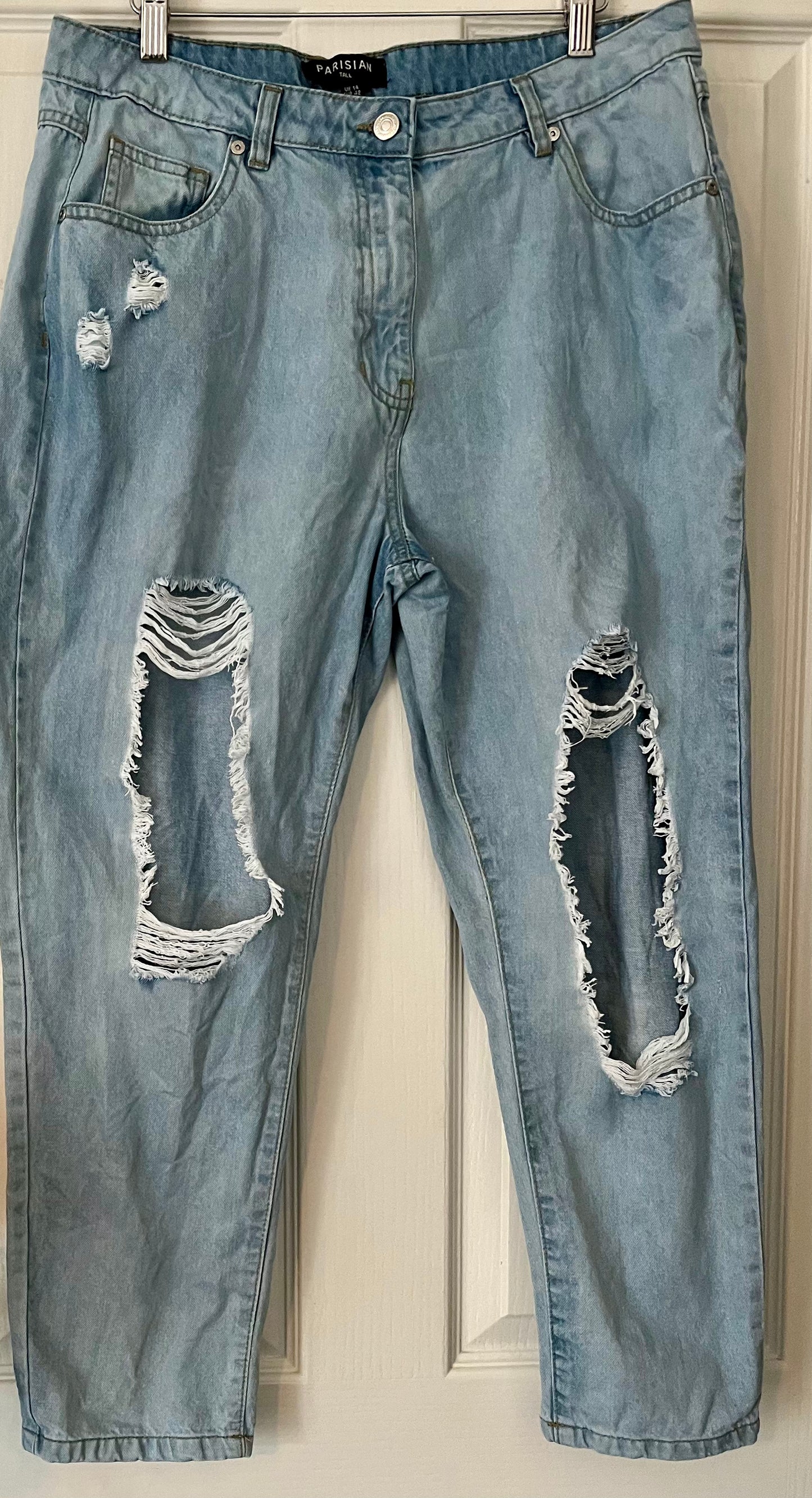 Parisian Ripped Jeans Size 14 Tall