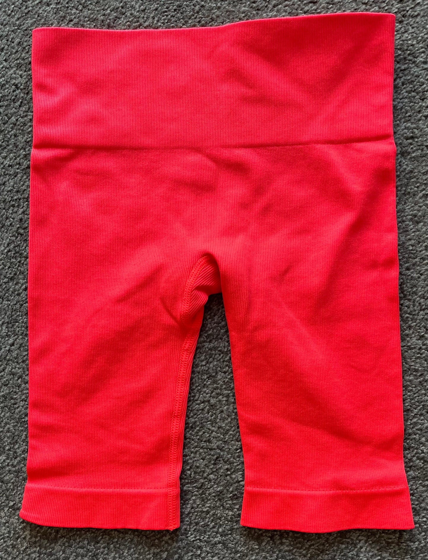 Primark Coral Ribbed Shorts Size XS (6/8)