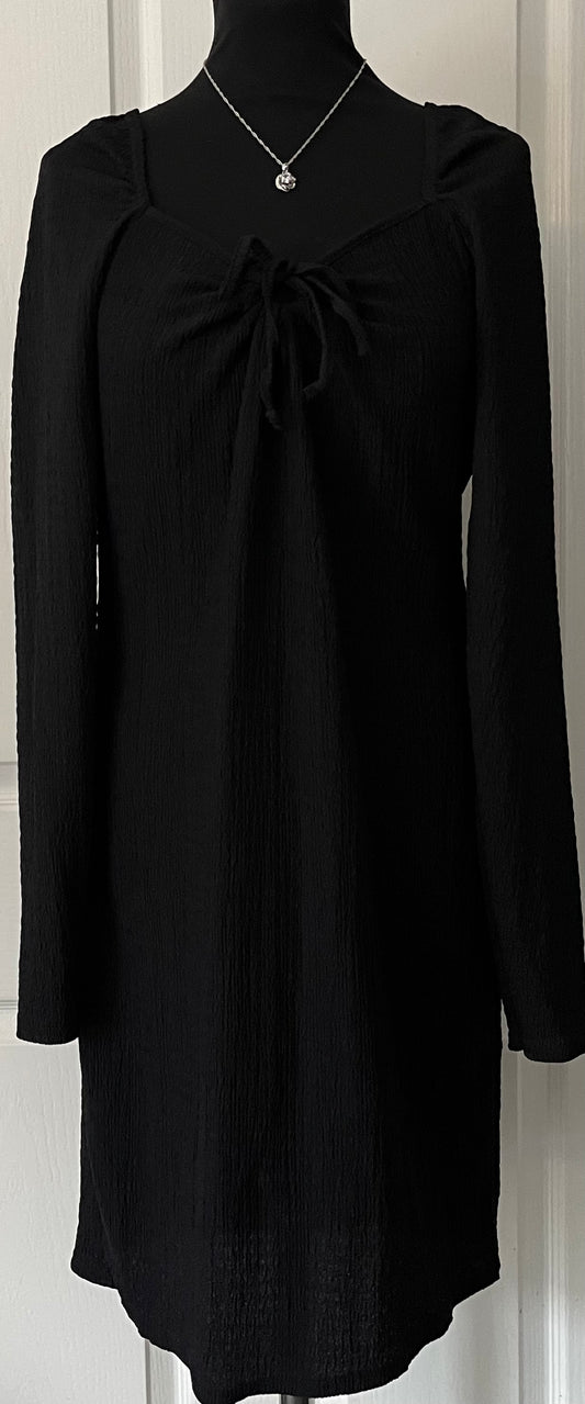 Boohoo Black Dress Size 16