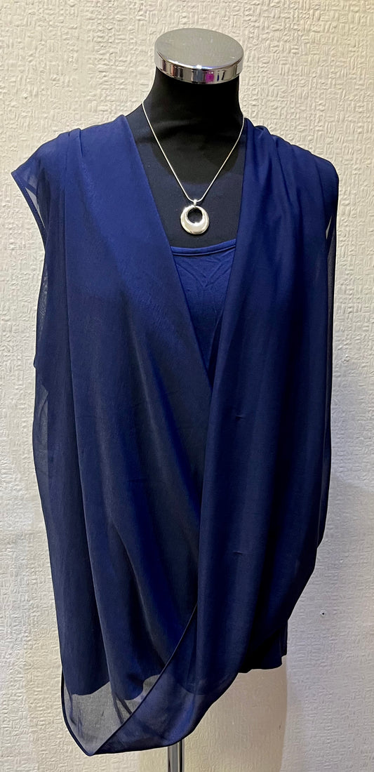 George Navy Top Size 18