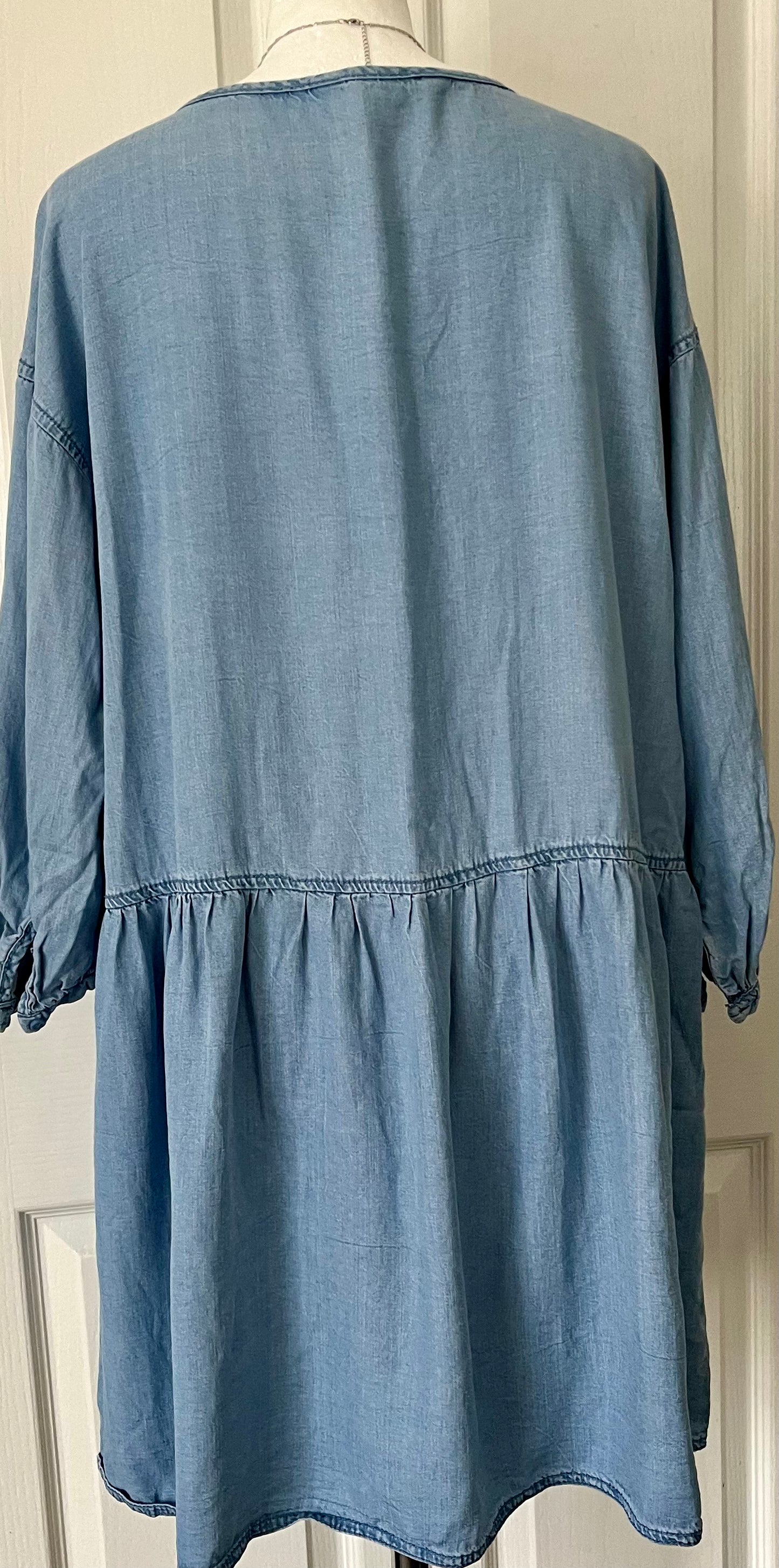 Primark Blue Denim Dress Size 12