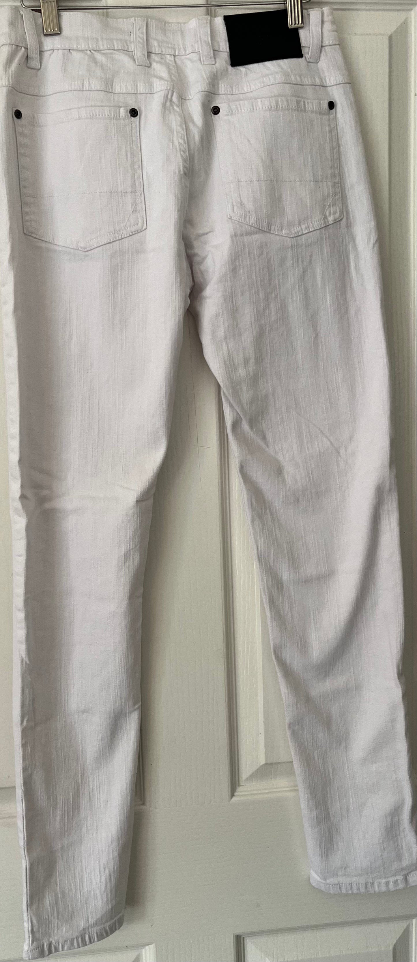 Faith and Loyal White Skinny Fit Jeans Size W32 R