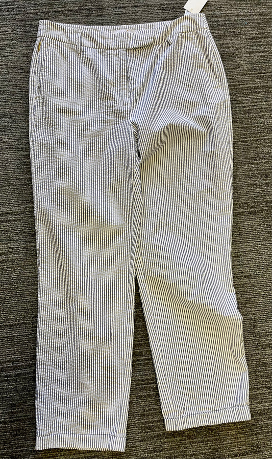 M&S Stripe Trousers Size 12