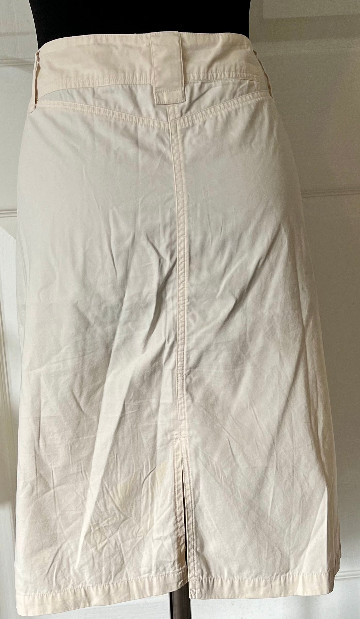 M&S Cream Skirt Size 18