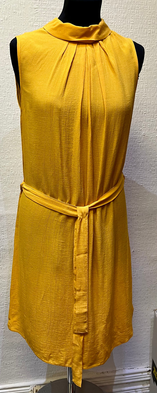 F&F Yellow Dress Size 10