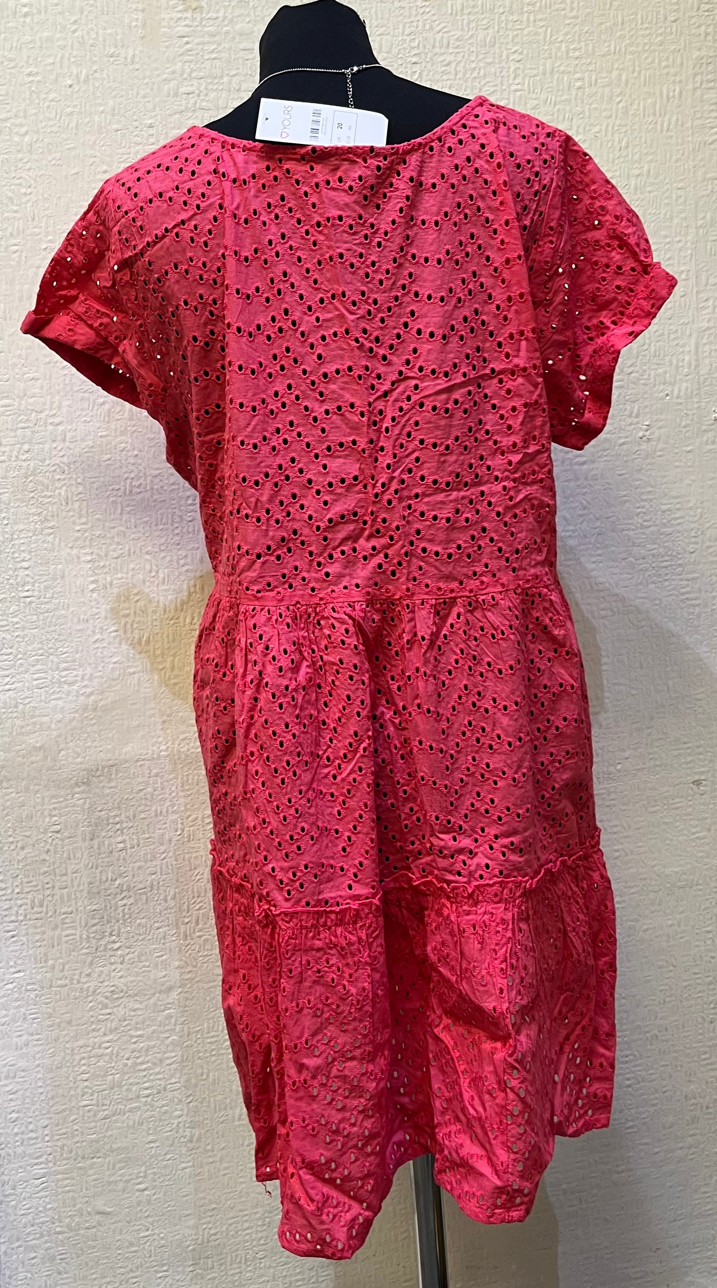 Yours Pink Top Size 20