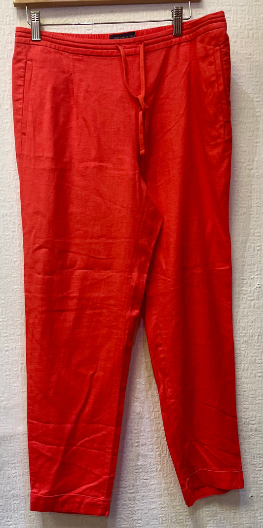 M&S Orange Trousers Size 12