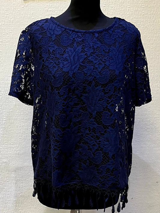 George Blue Top Size 16