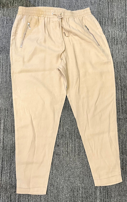 F&F Cream Trousers Size 14