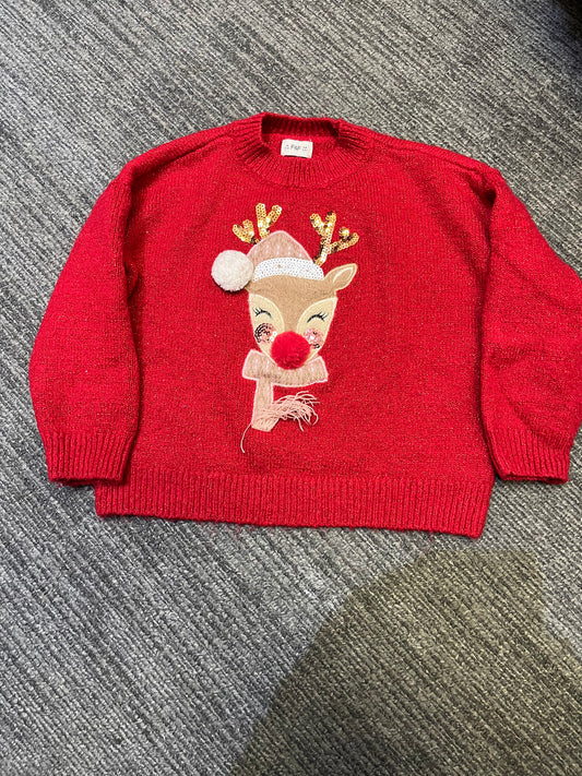 F&F Xmas Jumper Size 5/6yrs