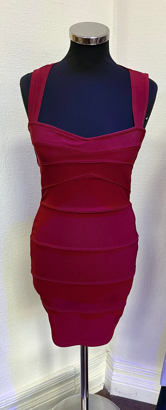 Boohoo Bodycon Dress Size 6